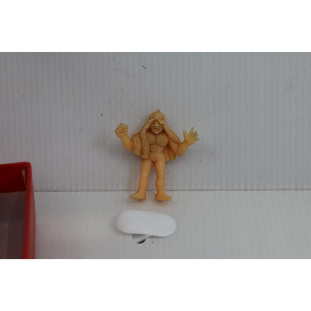 80's M.U.S.C.L.E. Men Kinnikuman Orange Color 2" The Sheik Figure #062 Mattel